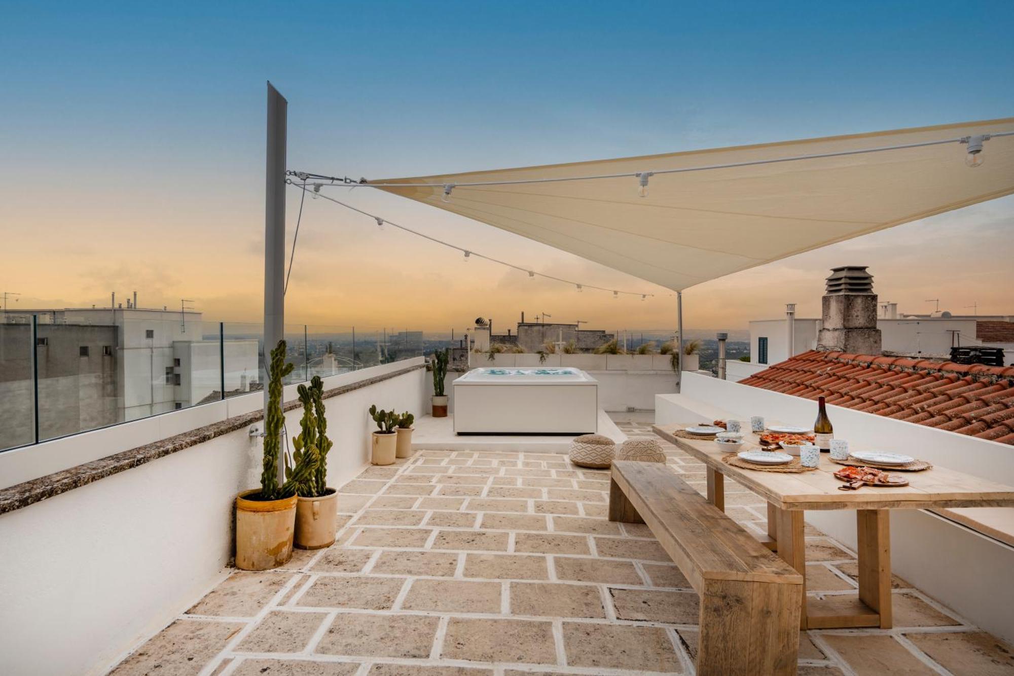Casa U Burie, Casa Design Con Terrazza Panoramica E Jacuzzi Apartment ชิสแตร์นีโน ภายนอก รูปภาพ